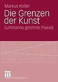 E-Book (pdf) Die Grenzen der Kunst von Markus Koller
