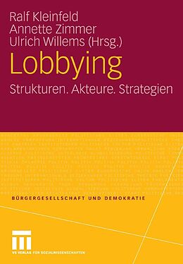 E-Book (pdf) Lobbying von Ralf Kleinfeld, Ulrich Willems, Annette Zimmer