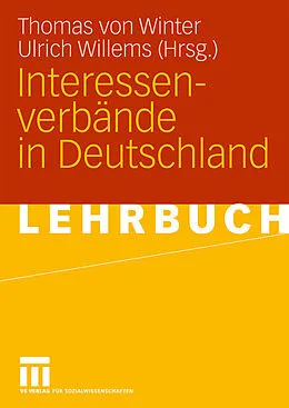 E-Book (pdf) Interessenverbände in Deutschland von Thomas Winter, Ulrich Willems