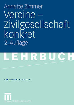 E-Book (pdf) Vereine - Zivilgesellschaft konkret von Annette Zimmer