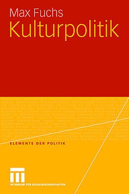 E-Book (pdf) Kulturpolitik von Max Fuchs
