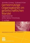 E-Book (pdf) Gemeinnützige Organisationen im gesellschaftlichen Wandel von Annette Zimmer, Eckhard Priller