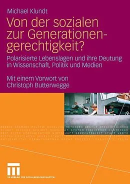 E-Book (pdf) Von der sozialen zur Generationengerechtigkeit? von Michael Klundt