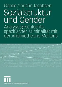E-Book (pdf) Sozialstruktur und Gender von Gönke Christin Jacobsen