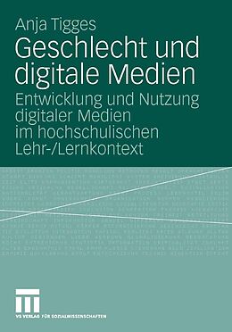 E-Book (pdf) Geschlecht und digitale Medien von Anja Tigges