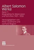E-Book (pdf) Albert Salomon Werke von 