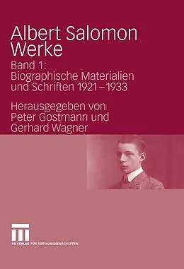 E-Book (pdf) Albert Salomon Werke von 
