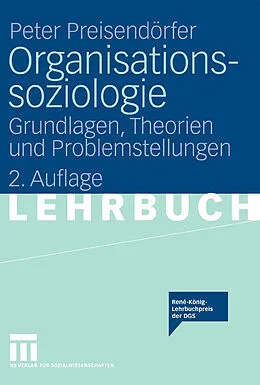 E-Book (pdf) Organisationssoziologie von Peter Preisendörfer