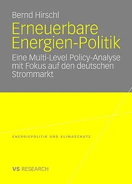 E-Book (pdf) Erneuerbare Energien-Politik von Bernd Hirschl