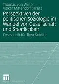 E-Book (pdf) Perspektiven der politischen Soziologie im Wandel von Gesellschaft und Staatlichkeit von Thomas Winter, Volker Mittendorf