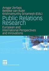 E-Book (pdf) Public Relations Research von Ansgar Zerfass, Betteke Ruler, Krishnamurthy Sriramesh