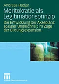 E-Book (pdf) Meritokratie als Legitimationsprinzip von Andreas Hadjar
