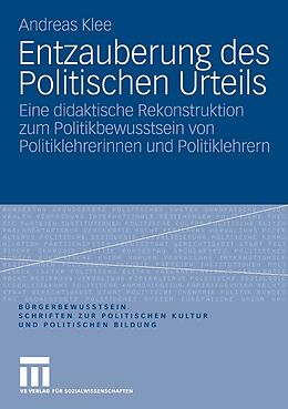 E-Book (pdf) Entzauberung des Politischen Urteils von Andreas Klee