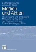 E-Book (pdf) Medien und Aktien von Bertram Scheufele, Alexander Haas