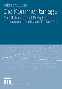 E-Book (pdf) Die Kommentarlage von Albrecht Lüter