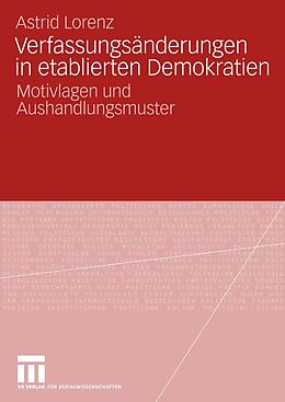 E-Book (pdf) Verfassungsänderungen in etablierten Demokratien von Astrid Lorenz