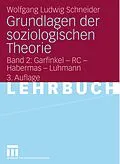 E-Book (pdf) Grundlagen der soziologischen Theorie von Wolfgang Ludwig Schneider