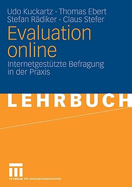 E-Book (pdf) Evaluation online von Udo Kuckartz