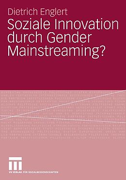 E-Book (pdf) Soziale Innovation durch Gender Mainstreaming? von Dietrich Englert