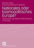 E-Book (pdf) Nationales oder kosmopolitisches Europa? von