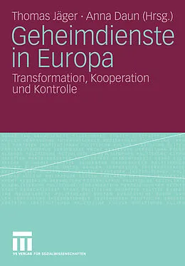 E-Book (pdf) Geheimdienste in Europa von Thomas Jäger, Anna Daun