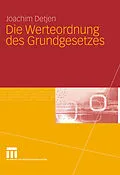 E-Book (pdf) Die Werteordnung des Grundgesetzes von Joachim Detjen