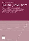 E-Book (pdf) Frauen "unter sich" von Renate Liebold