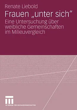 E-Book (pdf) Frauen "unter sich" von Renate Liebold