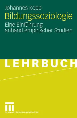 E-Book (pdf) Bildungssoziologie von Johannes Kopp