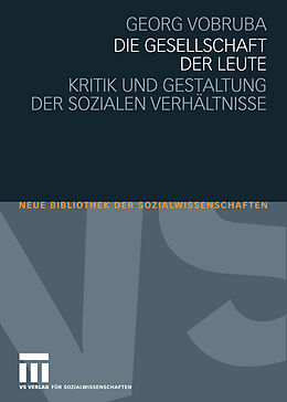 E-Book (pdf) Die Gesellschaft der Leute von Georg Vobruba