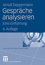 E-Book (pdf) Gespräche analysieren von Arnulf Deppermann