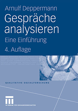 E-Book (pdf) Gespräche analysieren von Arnulf Deppermann