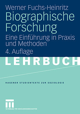 E-Book (pdf) Biographische Forschung von Werner Fuchs-Heinritz