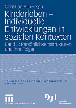 E-Book (pdf) Kinderleben - Individuelle Entwicklungen in sozialen Kontexten von Christian Alt