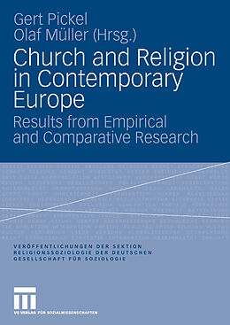 E-Book (pdf) Church and Religion in Contemporary Europe von 