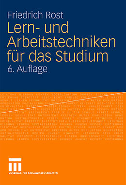 E-Book (pdf) Lern- und Arbeitstechniken für das Studium von Friedrich Rost