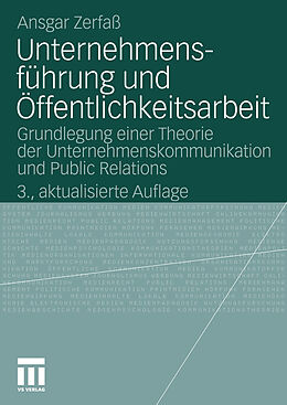 E-Book (pdf) Unternehmensführung und Öffentlichkeitsarbeit von Ansgar Zerfaß