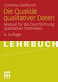E-Book (pdf) Die Qualität qualitativer Daten von Cornelia Helfferich