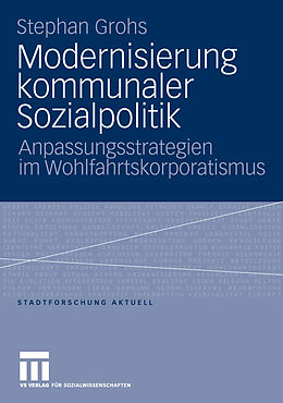 E-Book (pdf) Modernisierung kommunaler Sozialpolitik von Stephan Grohs