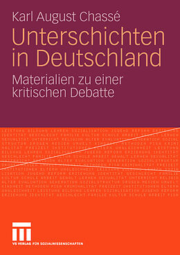 E-Book (pdf) Unterschichten in Deutschland von Karl August Chassé