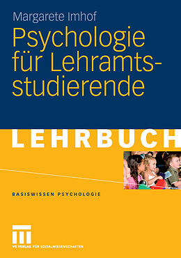 E-Book (pdf) Psychologie für Lehramtsstudierende von Margarete Imhof