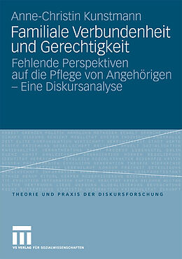 E-Book (pdf) Familiale Verbundenheit und Gerechtigkeit von Anne-Christin Kunstmann