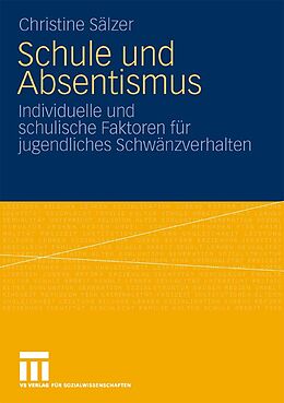 E-Book (pdf) Schule und Absentismus von Christine Riegel