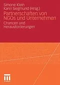 E-Book (pdf) Partnerschaften von NGOs und Unternehmen von Simone Klein, Karin Siegmund