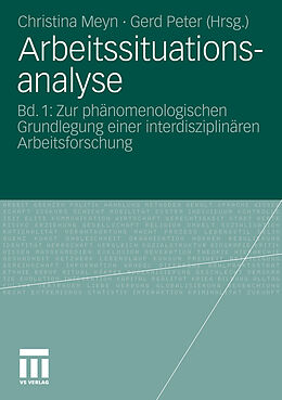 E-Book (pdf) Arbeitssituationsanalyse von Christina Meyn, Gerd Peter