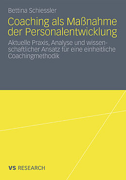 E-Book (pdf) Coaching als Maßnahme der Personalentwicklung von Bettina Schiessler
