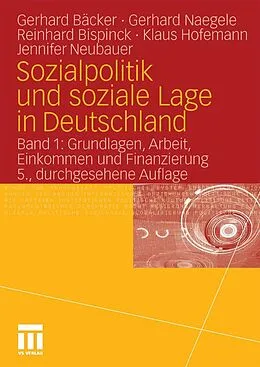 E-Book (pdf) Sozialpolitik und soziale Lage in Deutschland von Gerhard Naegele, Reinhard Bispinck, Klaus Hofemann