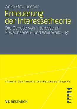 E-Book (pdf) Erneuerung der Interessetheorie von Anke Grotlüschen