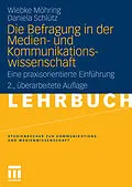 E-Book (pdf) Die Befragung in der Medien- und Kommunikationswissenschaft von Wiebke Möhring, Daniela Schlütz