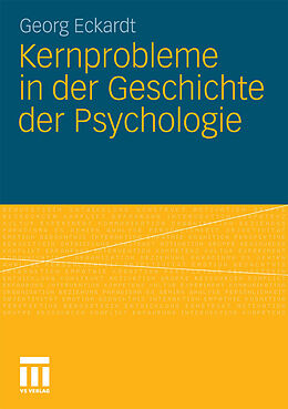 E-Book (pdf) Kernprobleme in der Geschichte der Psychologie von Georg Eckardt